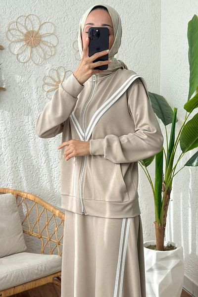 DPARİS Costum dublu cu dungi