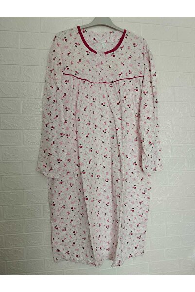 anne moda ankara Cămașă de noapte pentru mama din bumbac oversize de iarnă - ...