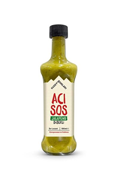 KUZEYİN SIRLARI Jalapeno Biberli Acı Sos (100 ml)