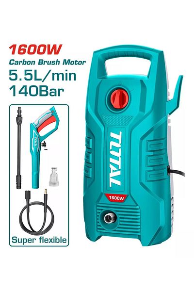 TOTAL TOTAL High Pressure Washer 1600W 140BAR