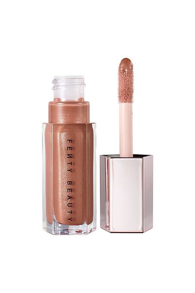 FENTY BEAUTY Gloss Bomb Lip Luminizer Fenty Glow - shimmering rose nude