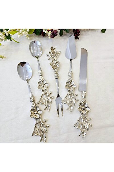 BULUTHOMEAKSESUAR JAPON GÜLÜ 5 PARÇA SERVİS SETİ