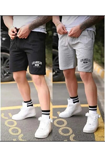 TREND ALİSSE PACHET DE 2 PANTALONI SCURTĂT PENTRU BĂRBAȚI, BERMUDA, SPORT, CA...