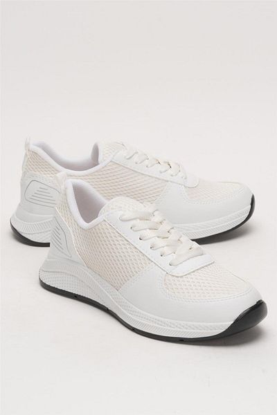 Liger Women's Daily Snekaer Ultra Light Mesh Sports Shoes White