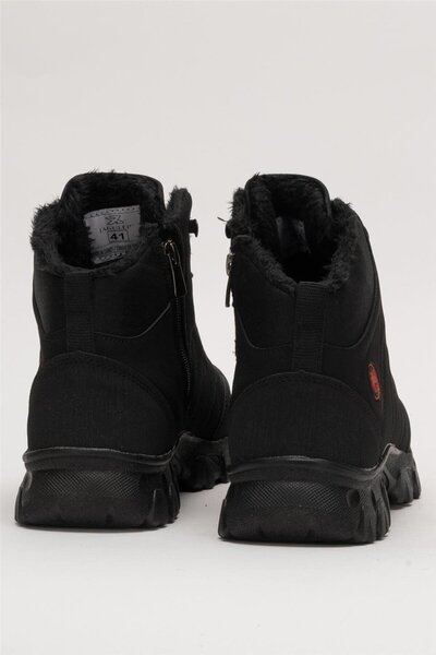 Liger Soğuk Geçirmez Unisex Uzun Outdoor Trekking Bot Ayakkabı Siyah