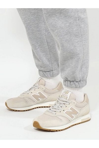 New Balance Wl565Bvg-R 565 Unisex Cream Sneakers