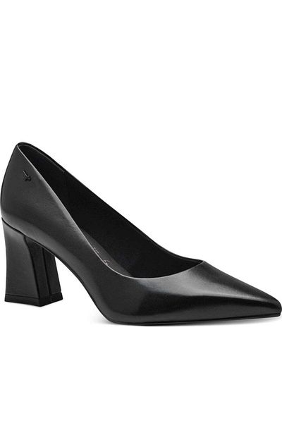 Tamaris Black High Heels Womens Shoes