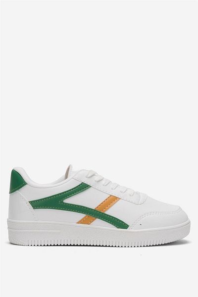 Liger Women's Casual Sneaker Shoes White - Green