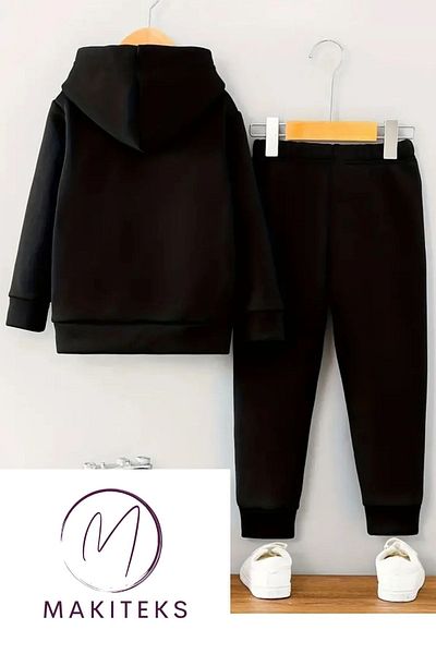 Maki Home Star Astronaut Girls and Boys Tracksuit Set 5-12 Years