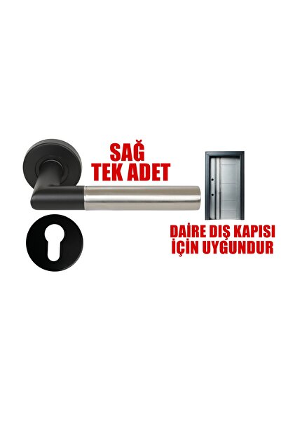 Store Vega Black Satin Yale Type Stainless Door Handle
