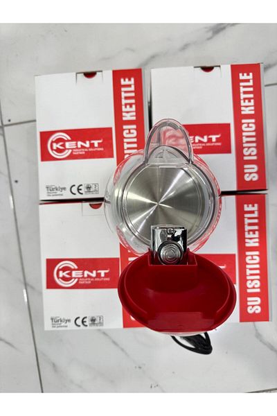 KENT 24 Volt 1Liter Auto Vehicle Kettle New Model Red