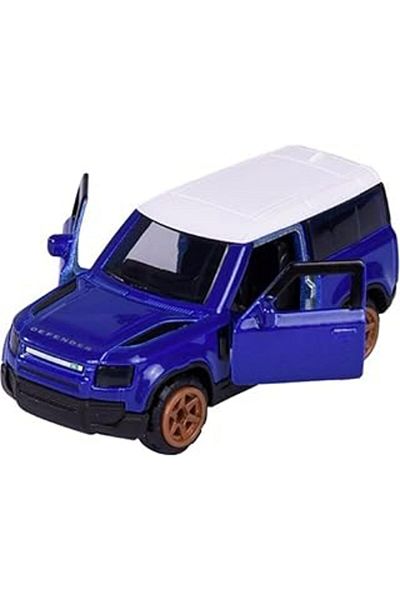 Majorette Jada 1:64 Red Slips - Land Rover Defender 90 with Car
