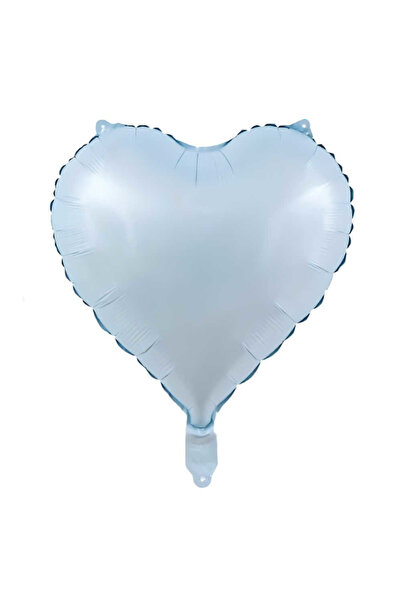Genel Markalar RETRO AÇIK MAVİ KALP FOLYO BALON 18 İNC