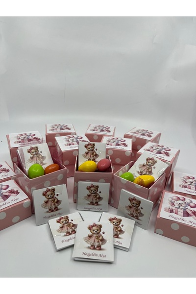 Lavin Çikolata 24 Adet Puantiye Kutuda Draje VeAGRAND PREMİUM Bebek Çikolata