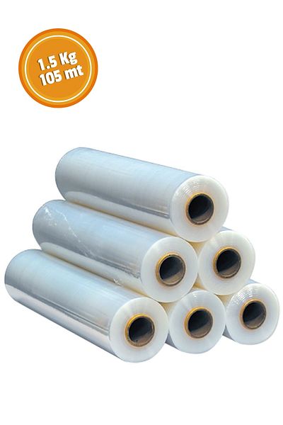 Hesaplı Kasa 1.5 kg 105 Mt Stretch Film