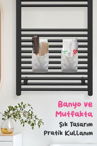 Palm Design Multi-Purpose Small Size Snap Closet Organizer Bathroom and Kitchen Organizer