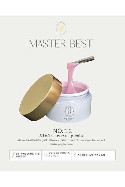 masterbest MASTER BEST BUİLDER GEL 50ML