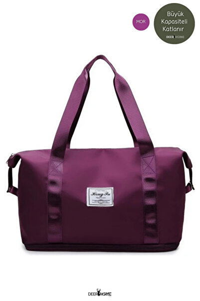 Passionis Büyük Kapasiteli Katlanır Seyahat Çantası Taşınabilir Hafif Su Geçi...