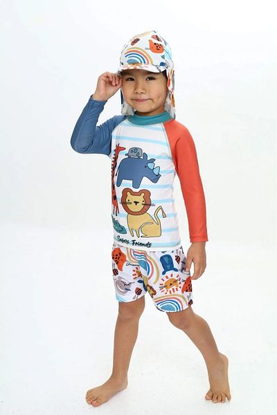 PODIUM GYM New Season Character Boned Bottom Shorts Uv Protection Suit