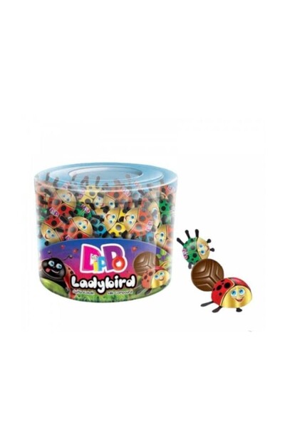 DİPPO UĞUR BÖCEKLİ ÇİKOLATA LODYBİRD 100 ADET