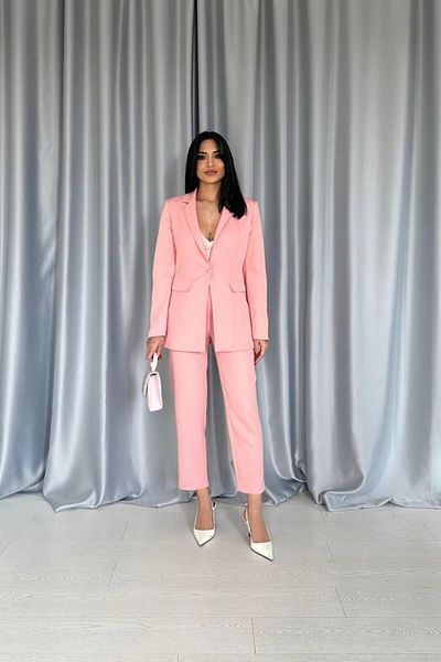 Butik Ahes Shopping Powder Jacket Set