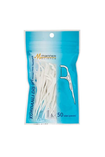 MATMEL Manner Science Dental Thread Toothpick Bag 50 Grains