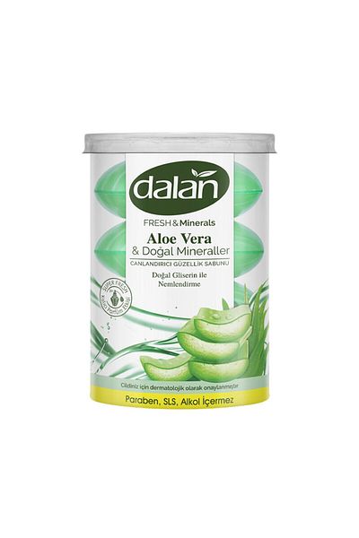 Dalan Fresh & Minerals Aloe Vera Soap 4 X 110 g
