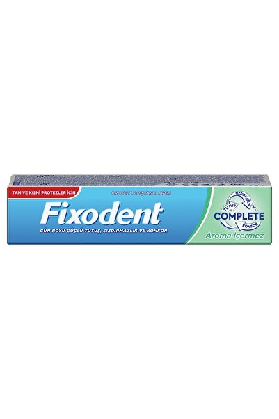 Fixodent كريم لاصق كامل لطقم الأسنان 47 جرام 3 قطع