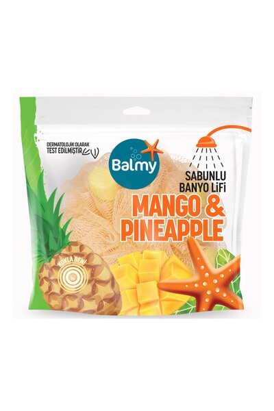 MATMEL منشفة حمام صابون بلمي بالمانجو والأناناس