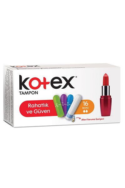 Kotex Mini Bumper 16 Pieces