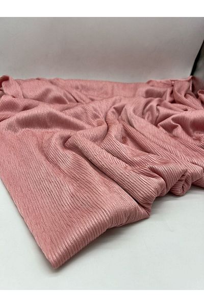 Kumaş Sevdası Lycra Pleat Twist Πλεκτό Ύφασμα Φόρεμα Τουνίκ παντελόνι κ.λπ. (Εύρος 150cm)