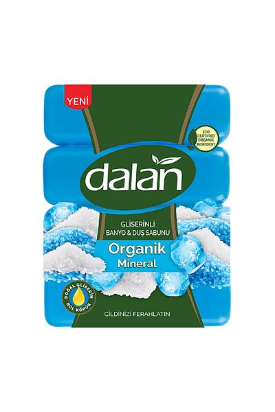 Dalan Organic Mineral Glycerin.Bath & Shower Soap 4X150 g