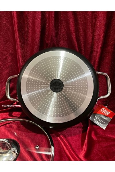 FMS Karam Titanium Basık 28 Cm Pilav Ve Dolma Tenceresi Indüksiyon 4mm