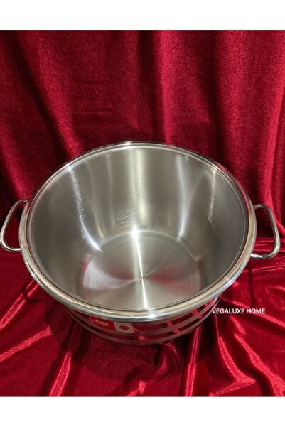 FMS 30 cm Luxury Steel Deep Pot