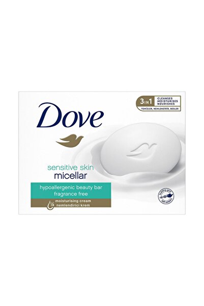 Dove Beauty Cream Bar Solid Beauty Soap Micellar Moisturizing Effect for Sens...