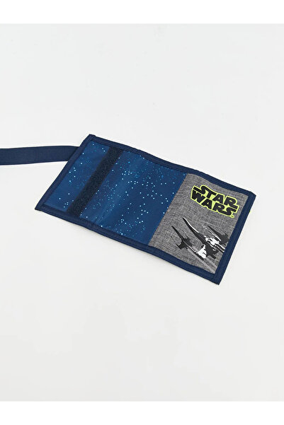 LC Waikiki LCW ACCESSORIES Gri Star Wars Baskılı Erkek Çocuk Cüzdan