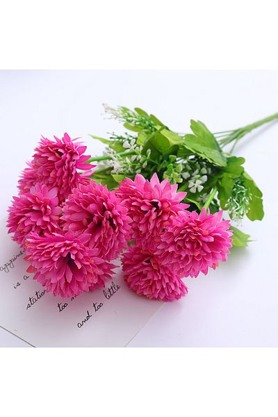 Choice 3 Nordic Simulation Hydrangea Camellia Artificial Green Plant Bouquet Bridal Bouquet DIY Home Weddi.