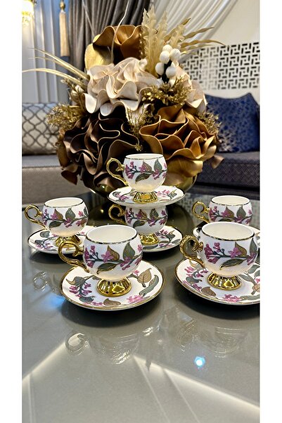 ACAR Orville 6 Kişilik Kahve Fincan Takımı Seti