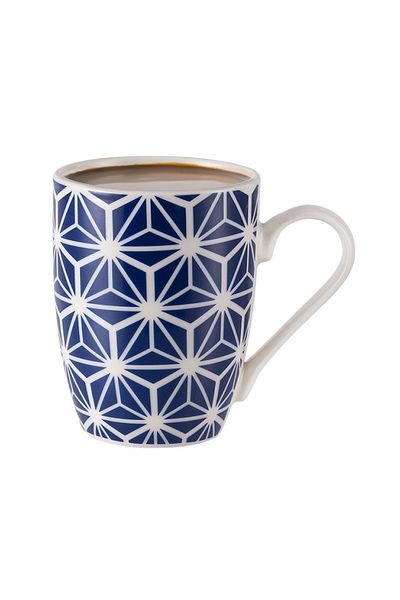 Madame Coco Sandy Mug - Blue/White - 360 ml