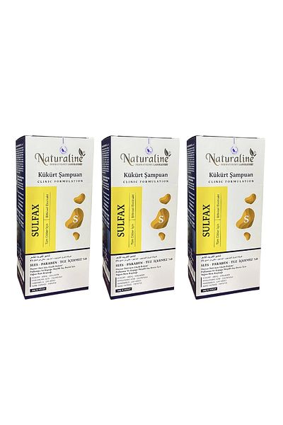 Naturaline Professional 3 Sulfur Hair and Body Shampoo 200 ml