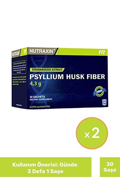 Nutraxin Psyllium Husk Fiber 4 g x 30 Saşe 2 Adet