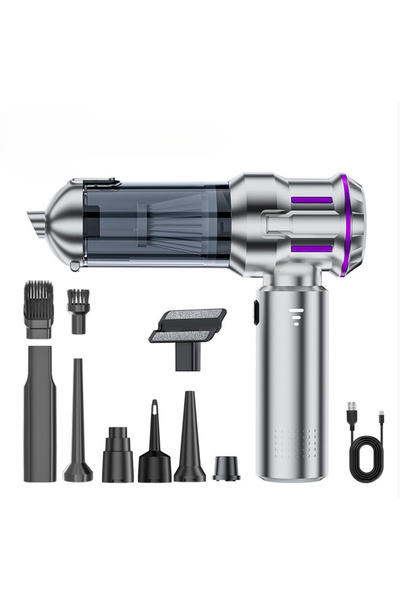 MATECHNO Kablosuz Araç Süpürgesi 2in1 Vakumlu Üflemeli 15000PA 3 Kademeli Yük...