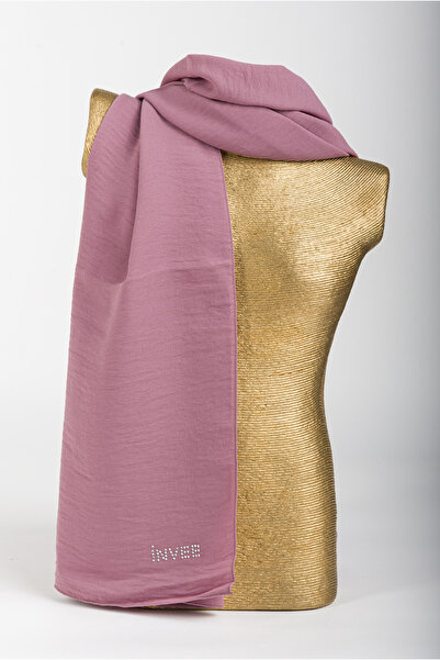 inve Inve Caz Σάλι σε χρώμα Dusty Rose