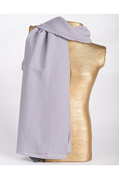 inve Inve Caz Σάλι Χρώμα Καπνού