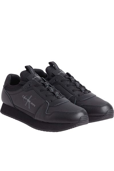 Calvin Klein Jeans Black Trainers Mens Shoes