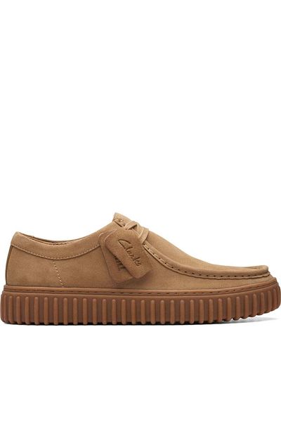 CLARKS Brown Trainers Mens Shoes