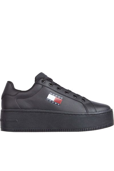 Tommy Jeans Pantofi negri pentru femei
