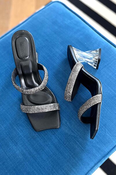 Bambi Чорні жіночі капці K04687140009