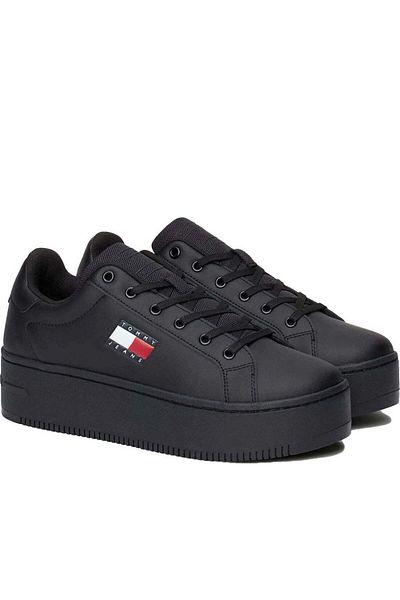 Tommy Jeans Pantofi negri pentru femei