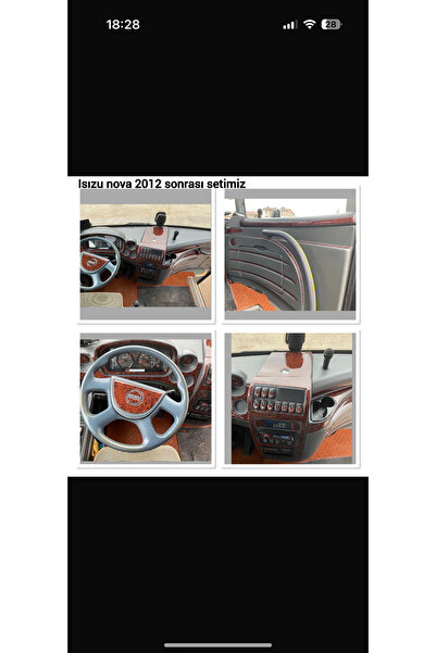 meriç cockpit design غطاء مجموعة كاملة لسيارة ايسوزو نوفا بعد 2012 بما في ذلك...